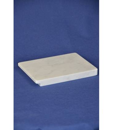 White Carrara marble cutting board